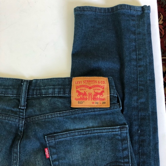 Men’s Levi Straight Leg Jeans - Picture 4 of 4